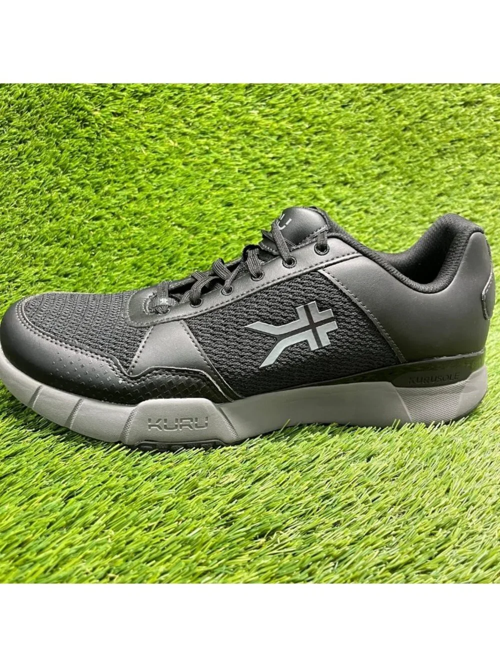 Kuru Quantum 2.0 Mens Size 13 Black Athletic Running Walking Shoes Sneakers